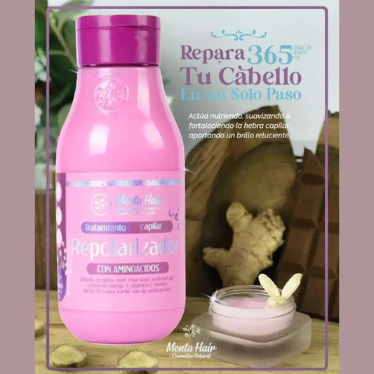 Repolarizador con Colágeno y Aminoácidos Menta Hair